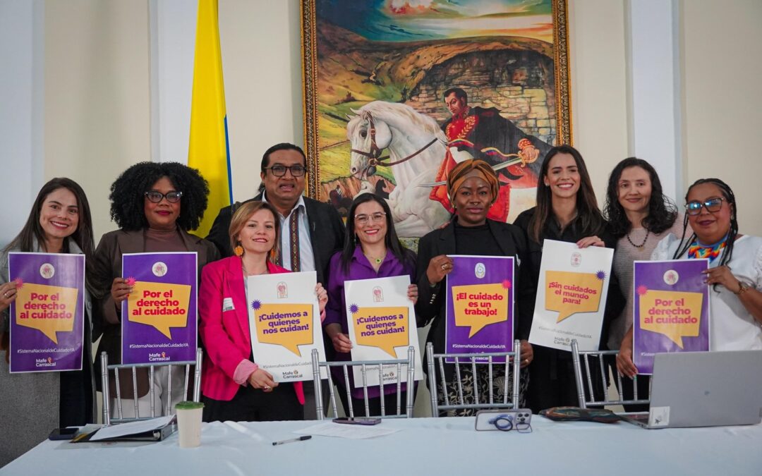 El Proceso de Mujeres de la Comisión Étnica de Paz respalda la radicación del Proyecto de Ley del Sistema Nacional de Cuidad