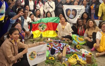 Mujeres étnicas revitalizan su proceso y lanzan mandato por una paz con justicia social